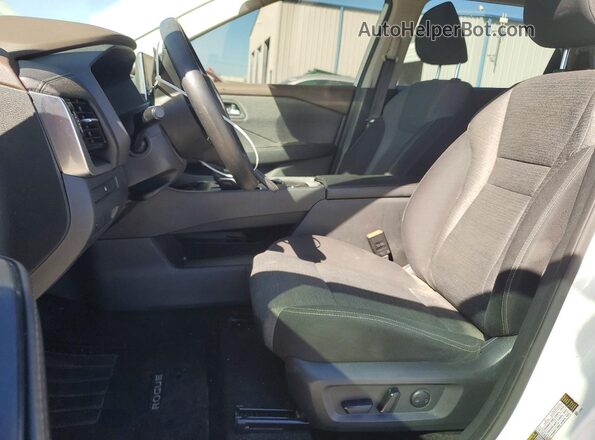 5N1AT3BA9MC811198 2021 NISSAN ROGUE Белый Вид салона спереди