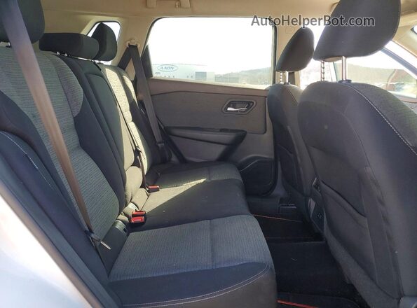 5N1AT3BA9MC811198 2021 NISSAN ROGUE Белый Вид задней части салона