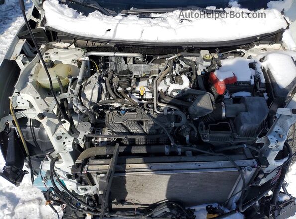 5N1AT3BA9MC847425 2021 NISSAN ROGUE White Շարժիչի բաժամունքի տեսք
