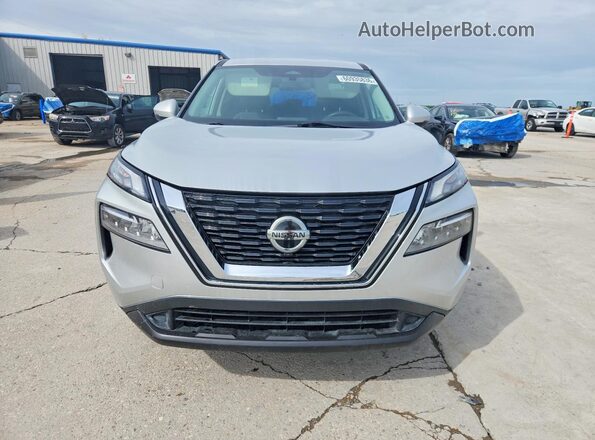 5N1AT3BAXMC729609 2021 NISSAN ROGUE Silver Դիմացի տեսք