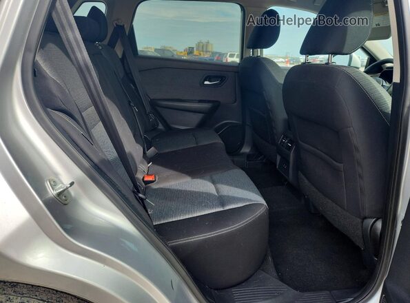 5N1AT3BAXMC729609 2021 NISSAN ROGUE Silver Հետևի նստատեղերի տեսք