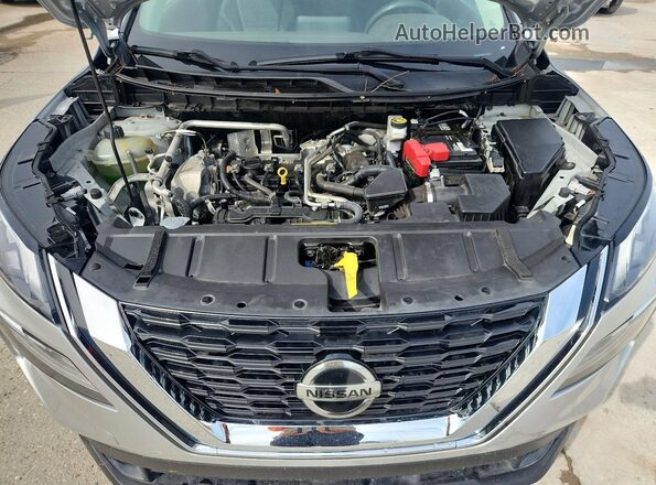5N1AT3BAXMC729609 2021 NISSAN ROGUE Silver Սալոնի հետևի տեսք