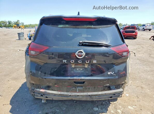 5N1AT3BAXMC759130 2021 NISSAN ROGUE Black Widok z tyłu