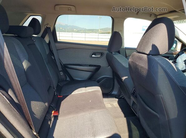 5N1AT3BB0MC765821 2021 NISSAN ROGUE Black უკანა სალონის ხედი