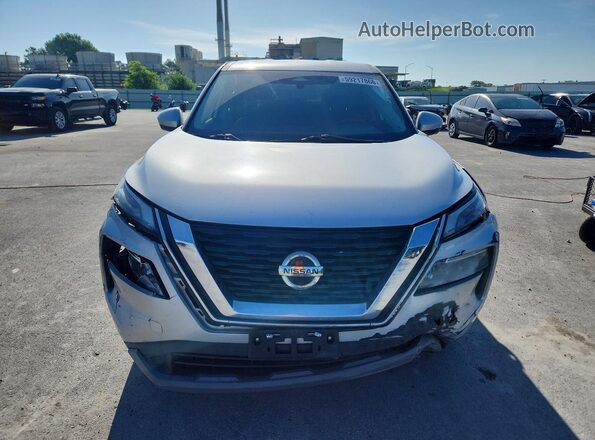 5N1AT3BB0MC766578 2021 NISSAN ROGUE Silver Դիմացի տեսք
