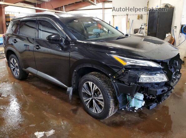 5N1AT3BB0MC838024 2021 NISSAN ROGUE Black Front right