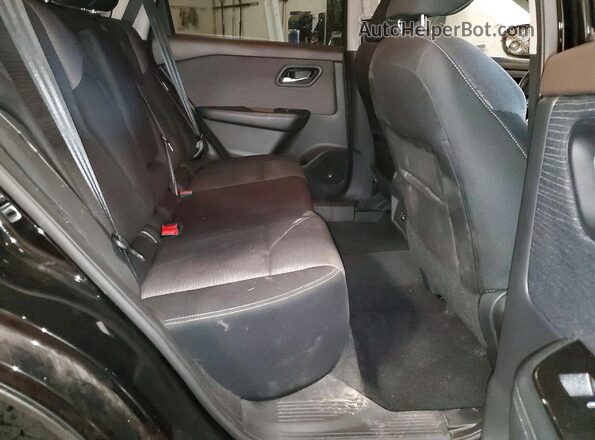 5N1AT3BB0MC838024 2021 NISSAN ROGUE Black Rear interior view