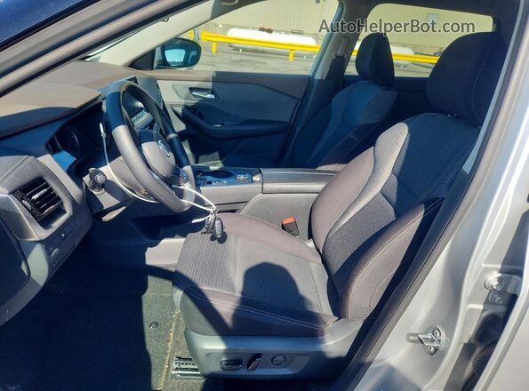 5N1AT3BB1MC693222 2021 NISSAN ROGUE Silver Սալոնի դիմացի տեսք