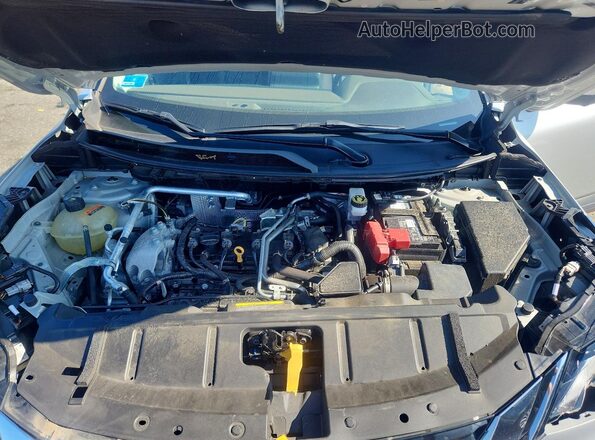 5N1AT3BB1MC693222 2021 NISSAN ROGUE Silver Սալոնի հետևի տեսք