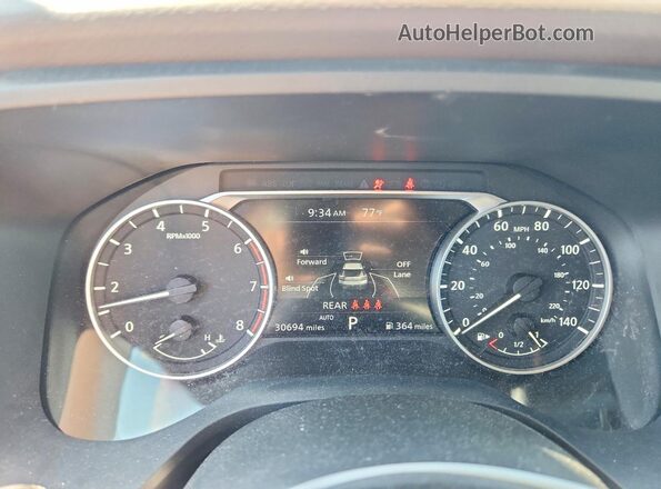 5N1AT3BB1MC693222 2021 NISSAN ROGUE Silver Սարքավորումների վահանակի տեսք