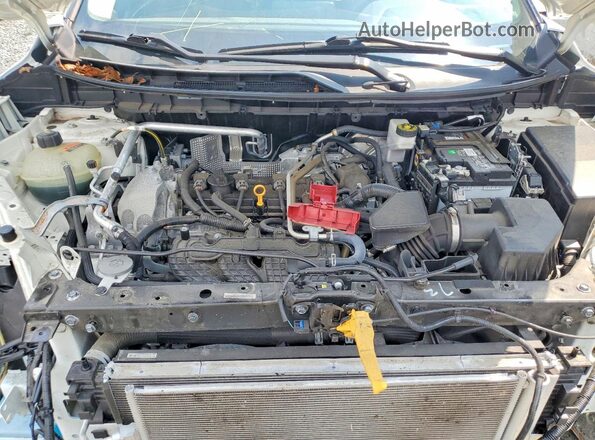 5N1AT3BB1MC822575 2021 NISSAN ROGUE Белый Вид подкапотного пространства