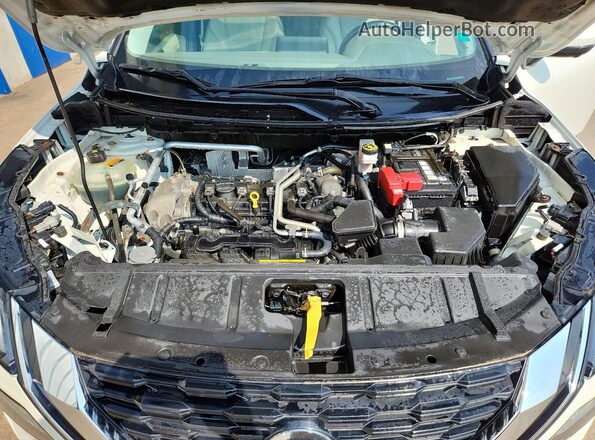 5N1AT3BB2MC716622 2021 NISSAN ROGUE Белый Вид подкапотного пространства