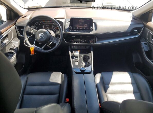 5N1AT3BB3MC803624 2021 NISSAN ROGUE Charcoal Widok deski rozdzielczej