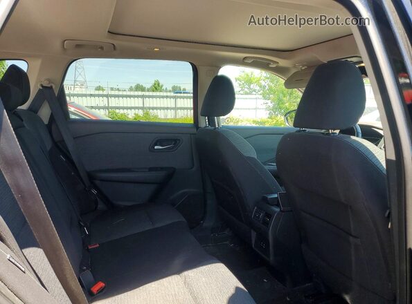 5N1AT3BB4MC683915 2021 NISSAN ROGUE Black Вид задньої частини салону