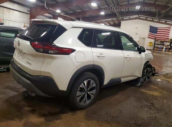 5N1AT3BB4MC703225 2021 NISSAN ROGUE White Front interior view