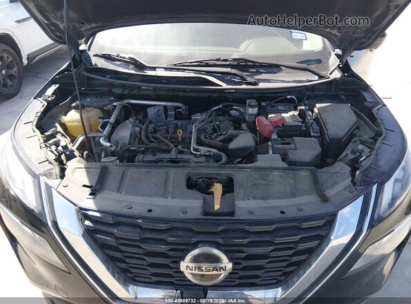 5N1AT3BB4MC732420 2021 NISSAN ROGUE Черный Вид сзади