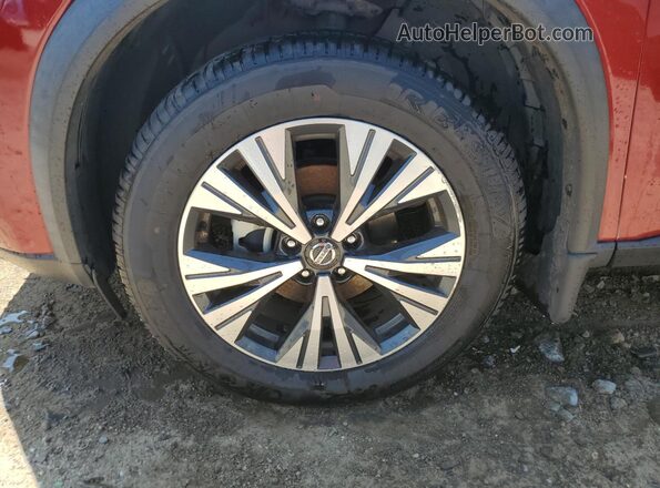 5N1AT3BB4MC739724 2021 NISSAN ROGUE Red 