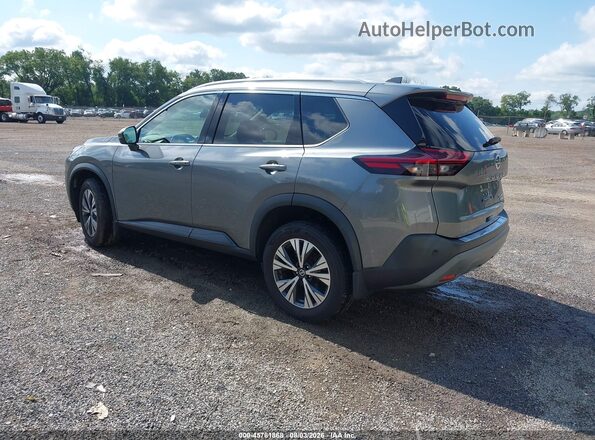 5N1AT3BB5MC674303 2021 NISSAN ROGUE Gray Rear left