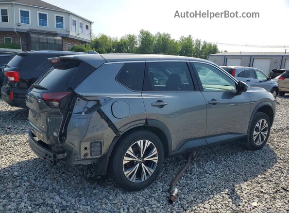5N1AT3BB5MC678707 2021 NISSAN ROGUE Gray Rear right