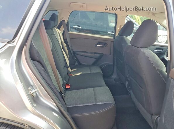 5N1AT3BB5MC678707 2021 NISSAN ROGUE Gray Rear interior view
