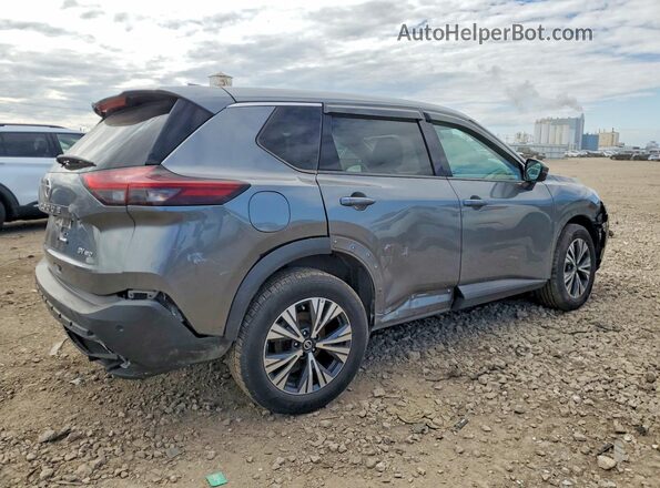 5N1AT3BB5MC703959 2021 NISSAN ROGUE Gray Հետևի աջ