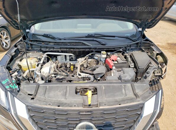 5N1AT3BB5MC737237 2021 NISSAN ROGUE Gray ძრავის განყოფილების ხედი