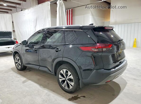 5N1AT3BB5MC751459 2021 NISSAN ROGUE Black Задня ліва чверть