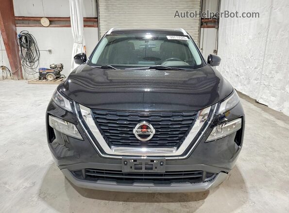 5N1AT3BB5MC751459 2021 NISSAN ROGUE Black Вид спереду
