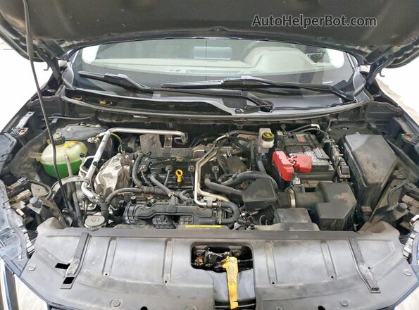 5N1AT3BB5MC751459 2021 NISSAN ROGUE Black Вид підкапотного простору