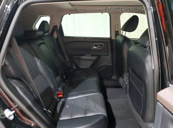 5N1AT3BB5MC751459 2021 NISSAN ROGUE Black Вид задньої частини салону