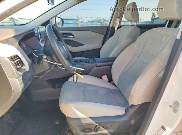 5N1AT3BB6MC757934 2021 NISSAN ROGUE White Widok komory silnika