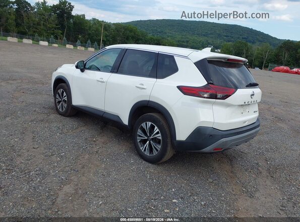 5N1AT3BB6MC763345 2021 NISSAN ROGUE White Задня ліва чверть