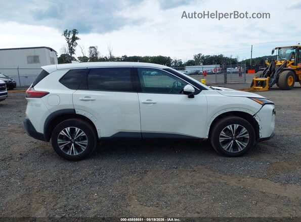 5N1AT3BB6MC763345 2021 NISSAN ROGUE White Панорамний вид салону 360°