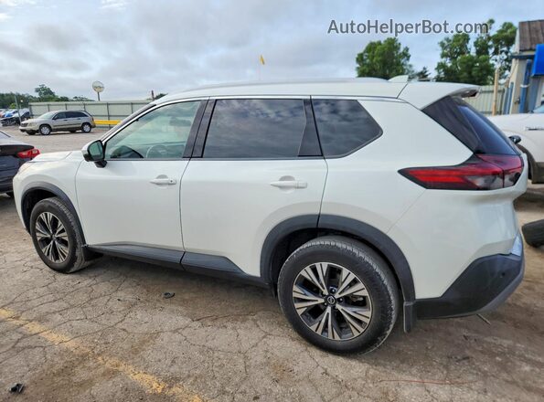 5N1AT3BB6MC765550 2021 NISSAN ROGUE White Rear left