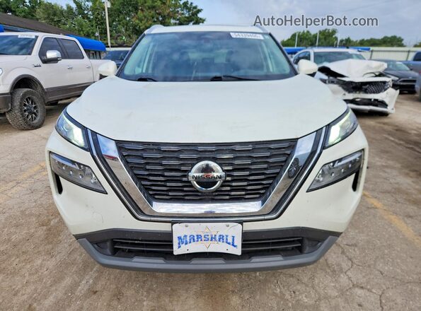 5N1AT3BB6MC765550 2021 NISSAN ROGUE White Front view