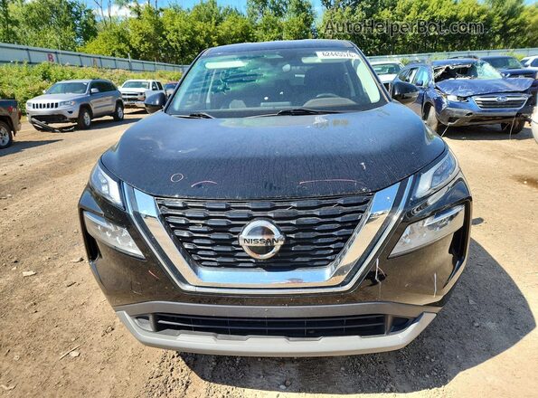 5N1AT3BB7MC699221 2021 NISSAN ROGUE Black Widok z przodu