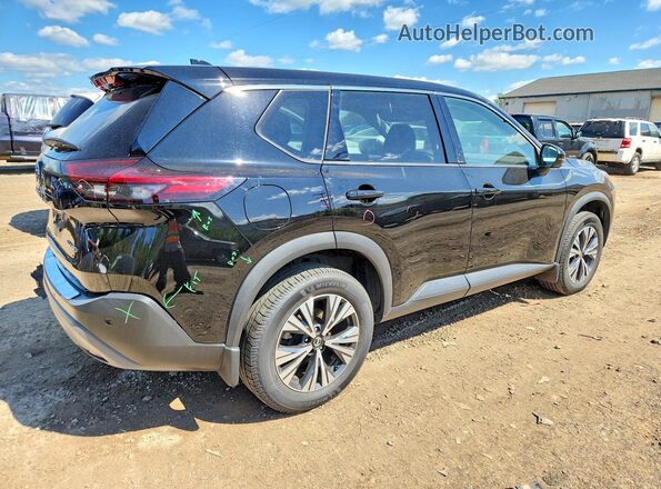 5N1AT3BB7MC699221 2021 NISSAN ROGUE Black Tył prawy