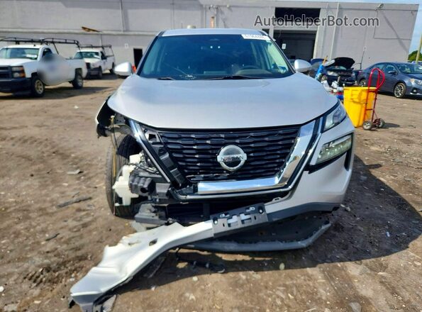 5N1AT3BB7MC745596 2021 NISSAN ROGUE Silver Դիմացի տեսք