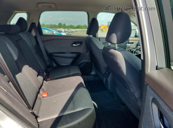 5N1AT3BB7MC745596 2021 NISSAN ROGUE Silver Հետևի նստատեղերի տեսք