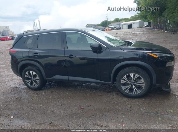5N1AT3BB7MC768263 2021 NISSAN ROGUE Black Вид задньої частини салону