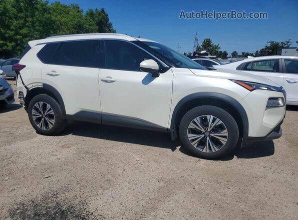 5N1AT3BB7MC808860 2021 NISSAN ROGUE White Przód prawy