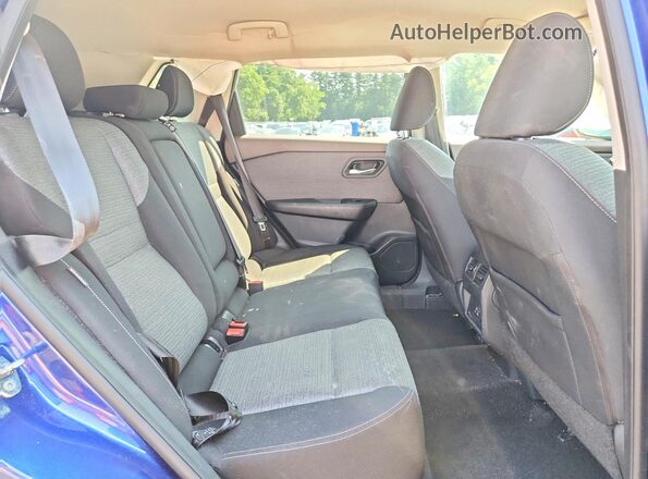 5N1AT3BB8MC687627 2021 NISSAN ROGUE Blue უკანა სალონის ხედი