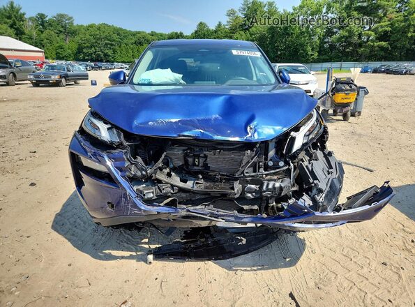5N1AT3BB8MC687627 2021 NISSAN ROGUE Blue წინა ხედი