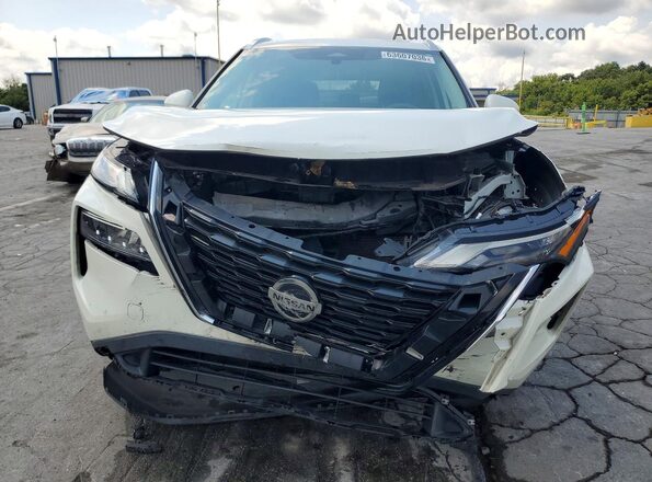 5N1AT3BB8MC753836 2021 NISSAN ROGUE Белый Вид спереди