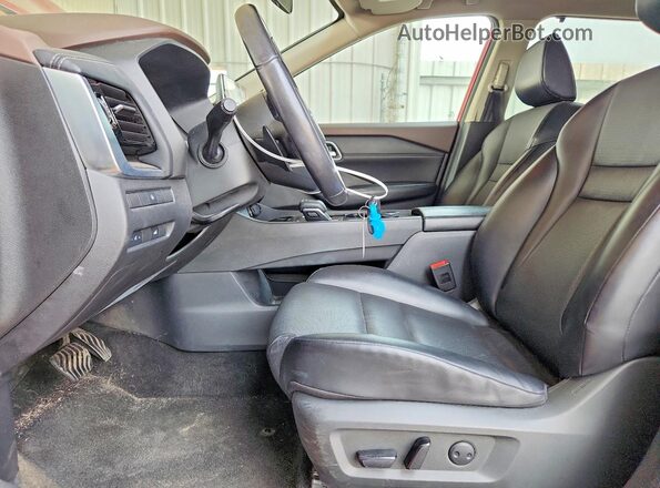 5N1AT3BB8MC754775 2021 NISSAN ROGUE Red Вид салону спереду