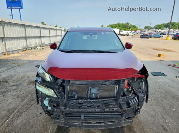 5N1AT3BB8MC754775 2021 NISSAN ROGUE Red Вид спереду