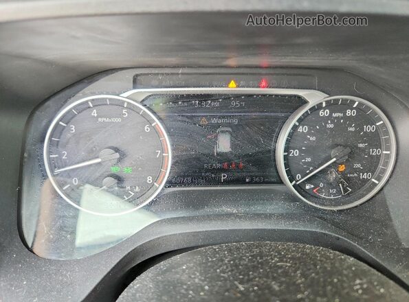 5N1AT3BB8MC754775 2021 NISSAN ROGUE Red Вид щитка приладів