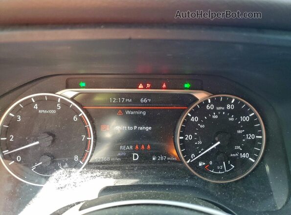 5N1AT3BB8MC824355 2021 NISSAN ROGUE Blue Vista del cuadro de instrumentos