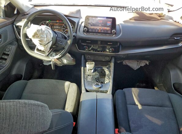 5N1AT3BB8MC824355 2021 NISSAN ROGUE Blue Vista del salpicadero