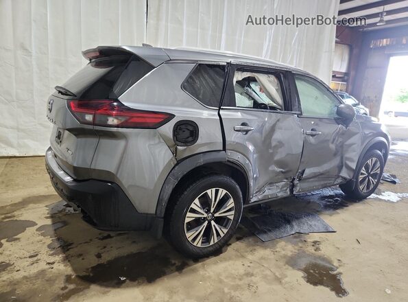 5N1AT3BB9MC700532 2021 NISSAN ROGUE Gray უკანა მარჯვენა